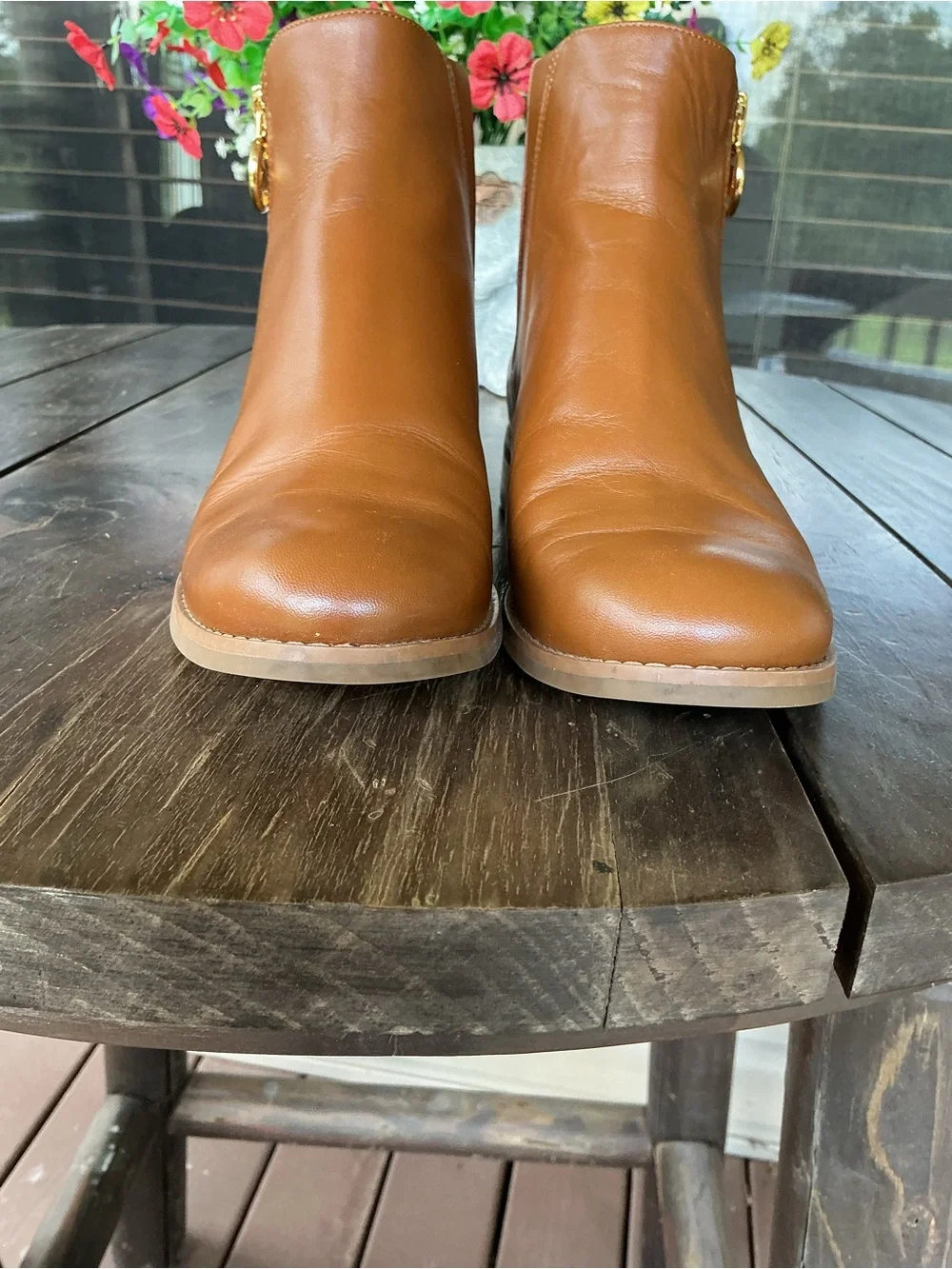 Michael Kors brown leather